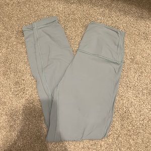 Baby blue/gray Lulu lemon align leggings